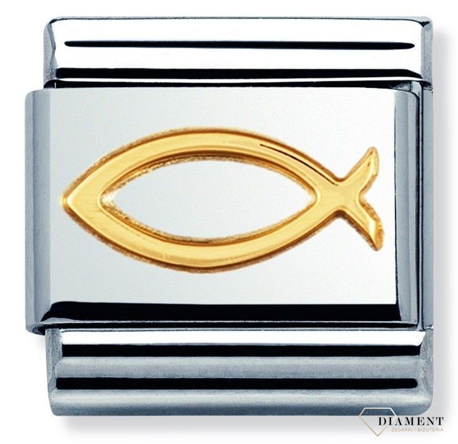 Nomination - Link 18K Gold 'Ryba' 030105 08 biżuteria nomination nomination zawieszki nomination baza.jpg